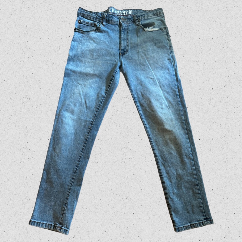 Men's blue company 81 jeans